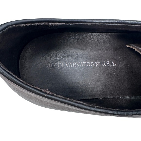 John Varvatos USA Mens Dark Brown Leather Derby Shoes F2303P3B Size 11.5 M main image 7